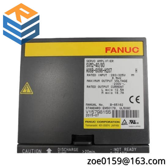 Fanuc A06B-6096-H207  GE Servo Module