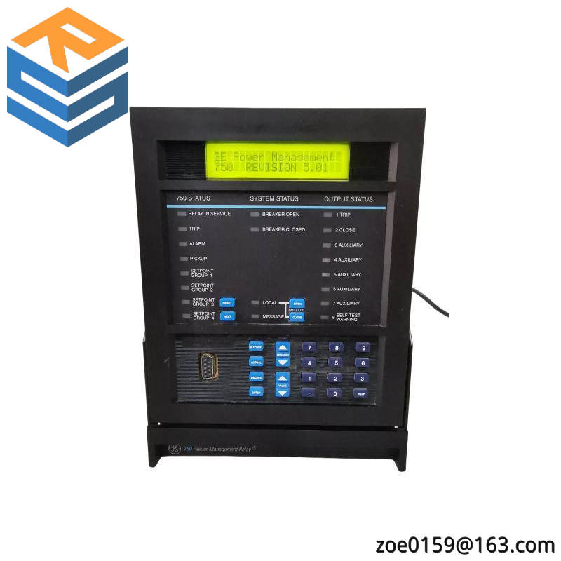 GE 750-P5-G5-D5-HI-A20-R FEEDER MANAGEMENT RELAY