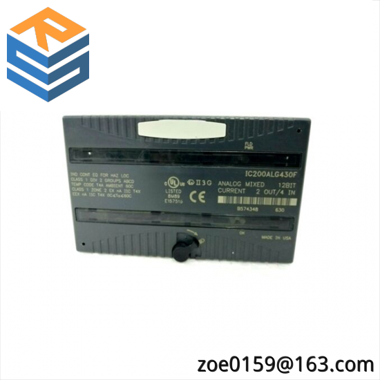 GE FANUC IC200ALG230F Analog Input Module