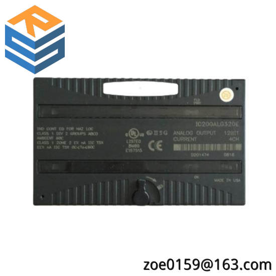 GE FANUC IC200ALG620 Analog Input I/O