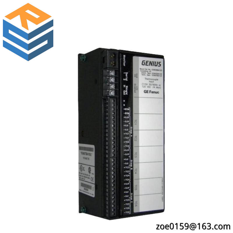 GE Fanuc IC660BBA021 THERMOCOUPLE INPUT BLOCK