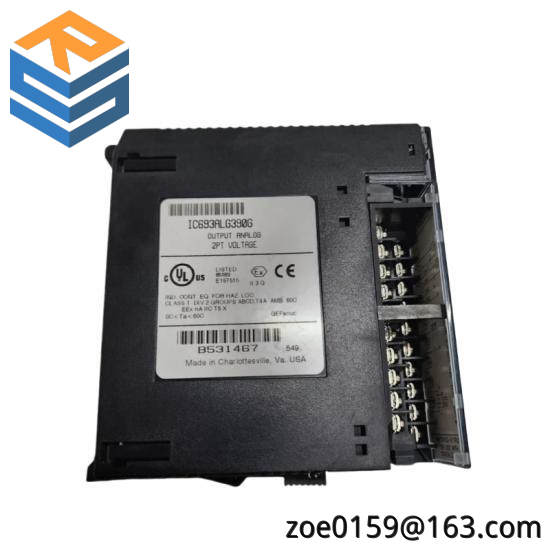GE FANUC IC693ALG390 Analog Output I/O