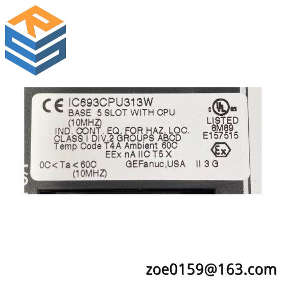 GE FANUC IC693CPU313W Series 90-30