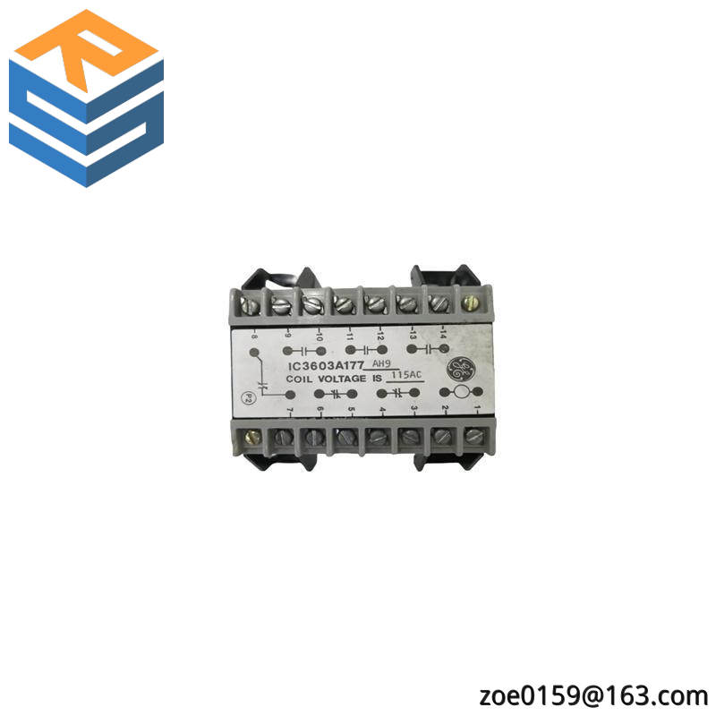 GE IC3603A177 RELAY MODULE