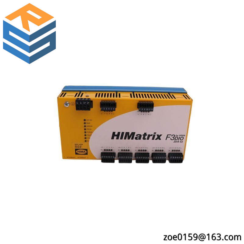 HIMA F3 DIO 20/8 02 F3DIO20/802 Remote I/O Module