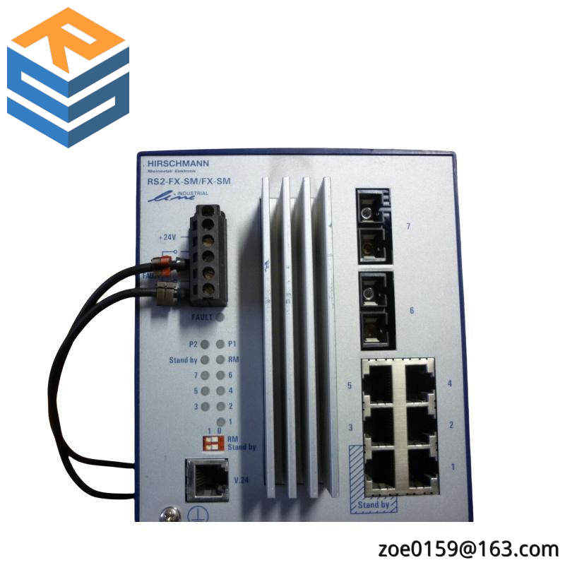 HIRSCHMANN RS2-FX-SM/FX-SM ETHERNET RAIL SWITCH