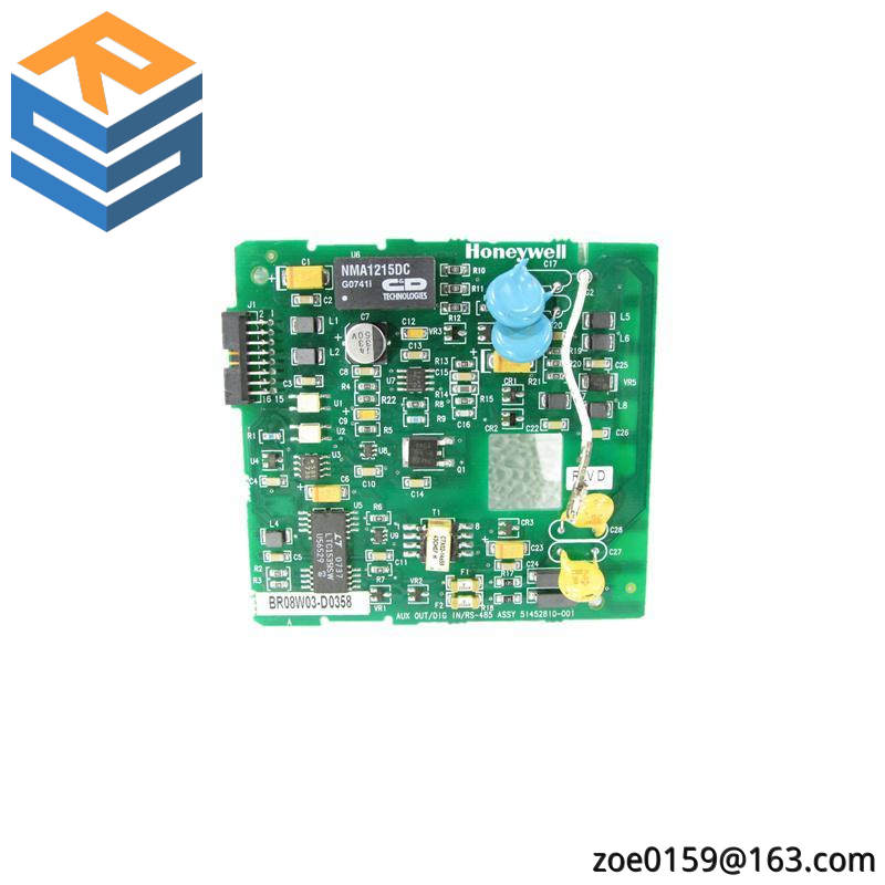 Honeywell 51452810-001 Auxiliary Output / Input Board Circuit
