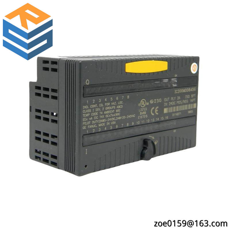 GE Fanuc IC200MDD845 Mixed I/O module