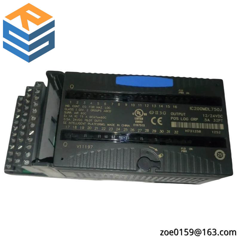 GE IC200MDL750J VersaMax output module
