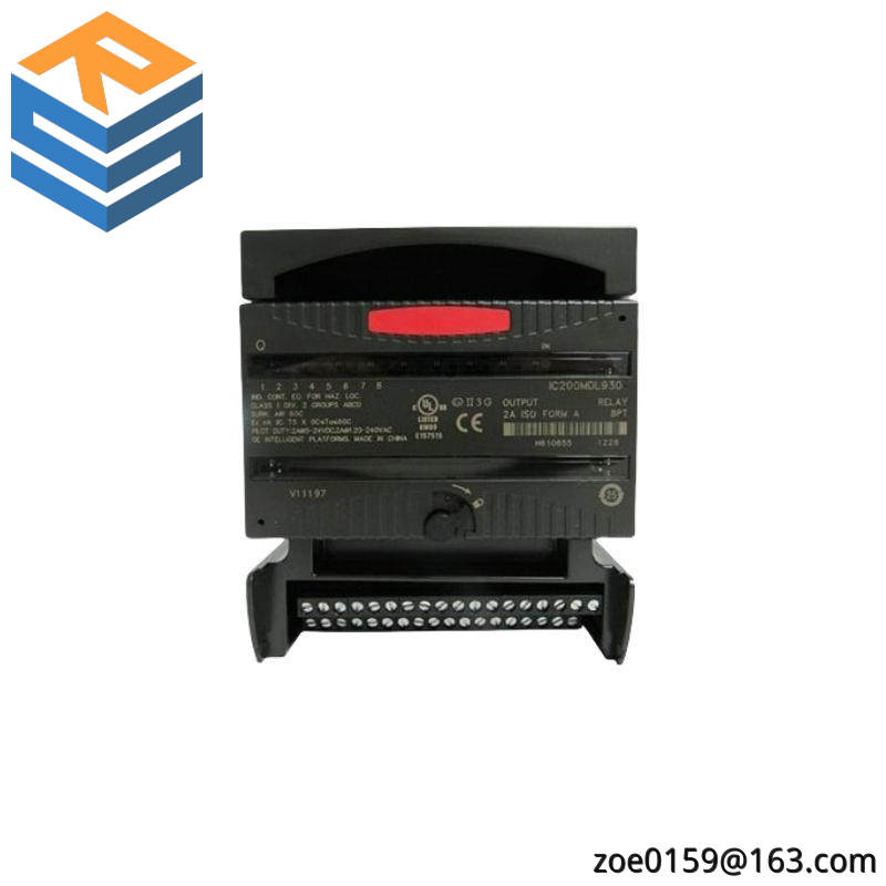 GE IC200MDL930 OUTPUT RELAY ISOLATED 8PT