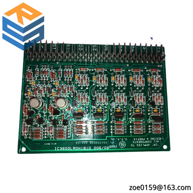 GE IC3600LRDH1B1D Relay Driver card