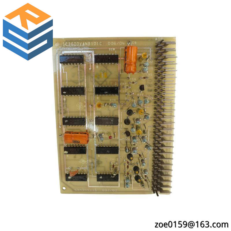 GE IC3600VANB1D1C Control PLC Annunciator Board