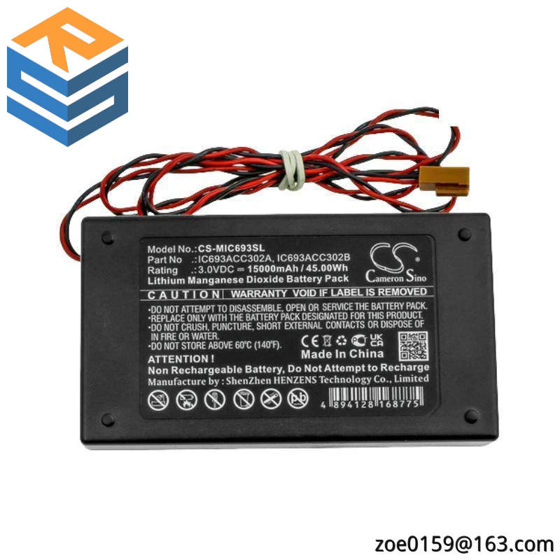 GE IC693ACC302A Auxiliary Battery module