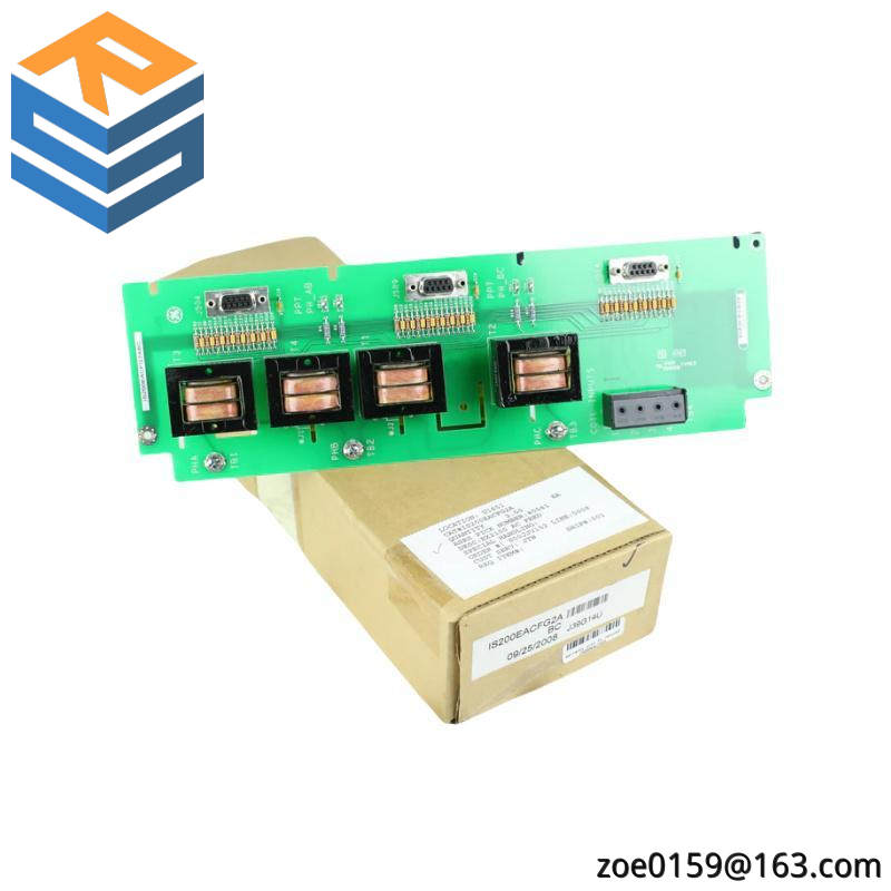 GE IS200EACFG2A long printed circuit board