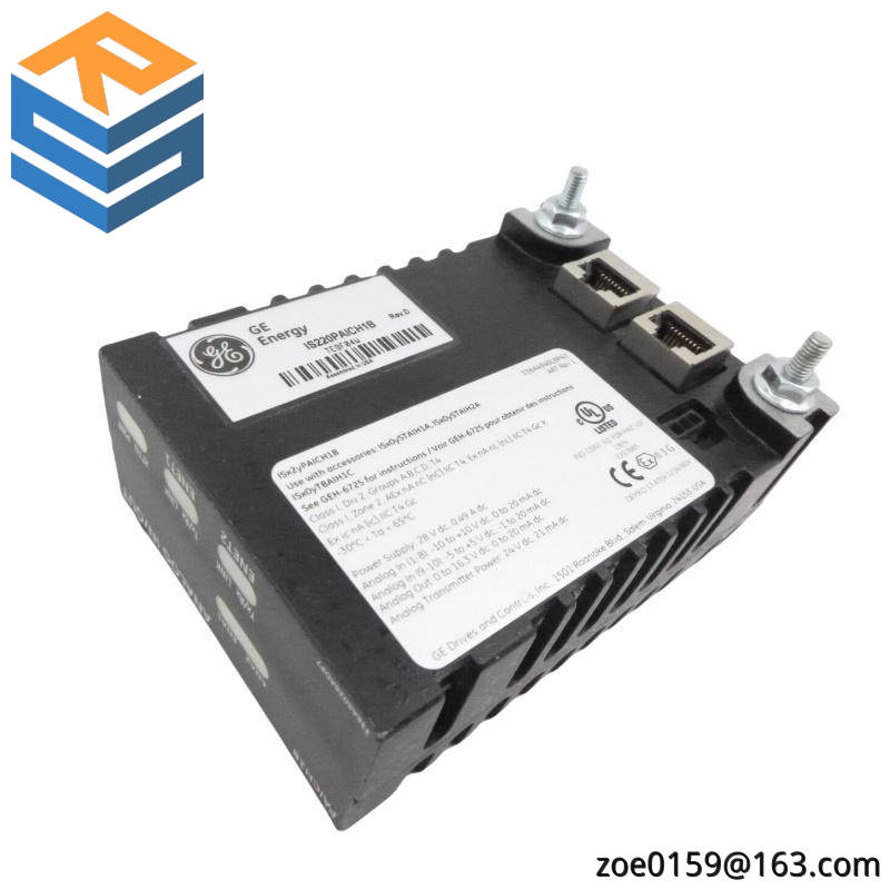 GE IS220PAOCH1B Analog outputs Module 6 channels