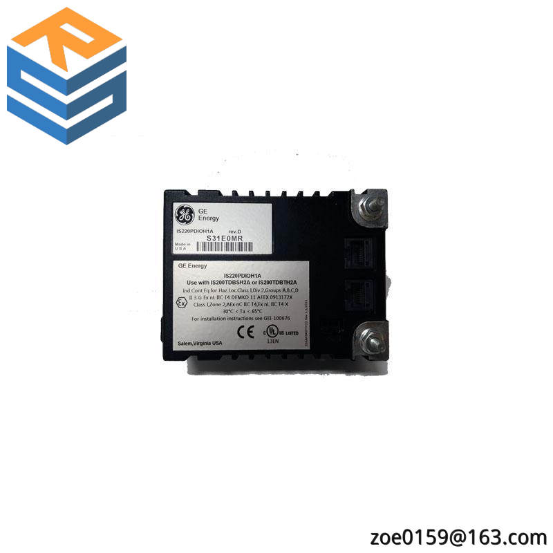 GE IS220PDIOH1A, REV D Boards & Turbine Control