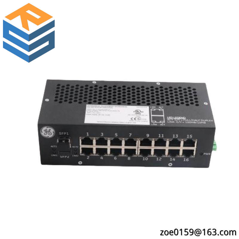 GE IS420ESWAH1A Mark VIe network switch