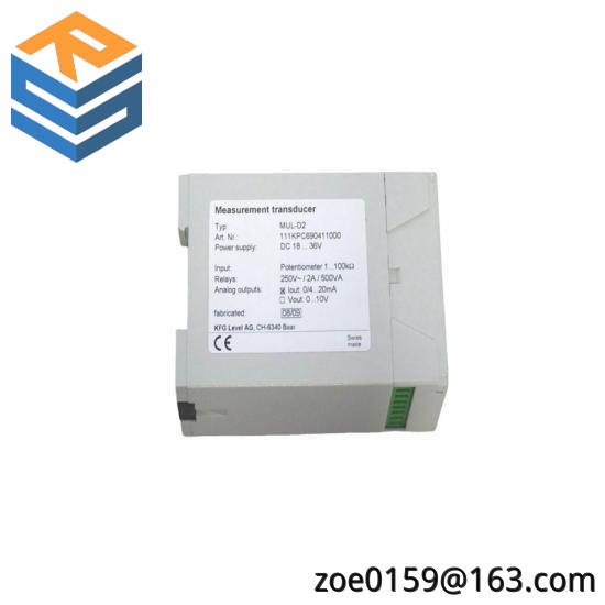 KFG LEVEL MUL-D2 Messumformer Transducer