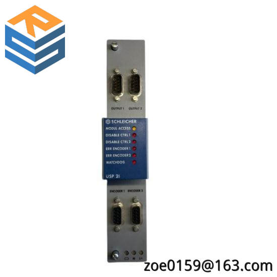 SCHLEICHER USP2I CPU SLAVE POSITIONING MODULE 2 AXES