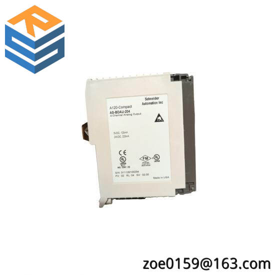 Schneider AS-BDAU-204 4 CHAN ANALOG OUTPUT