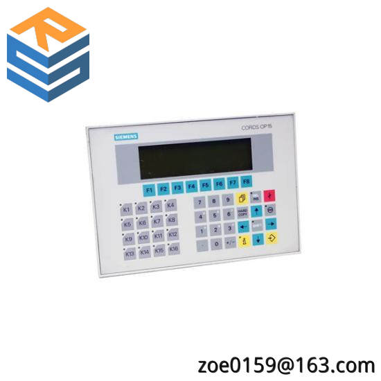 SIEMENS 6AV3515-1MA30 OP15/C1 Operator Panel