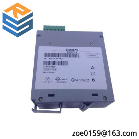SIEMENS 6DD1681-0AJ1 SU 12 Converter