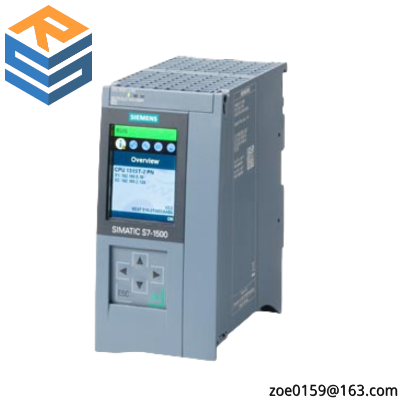 SIEMENS 6ES7515-2TN03-0AB0 central processing unit with 1.5 MB work memory.