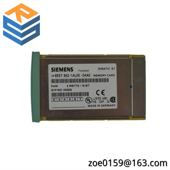 SIEMENS 6ES7952-1AL00-0AA0 RAM Memory Card