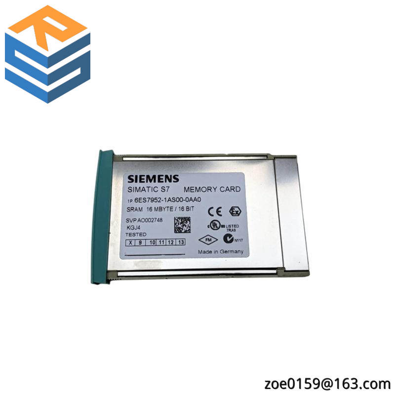 SIEMENS 6ES7952-1AS00-0AA0 MEMORY RAM CARD