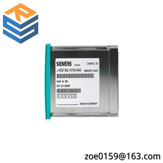 Siemens 6ES7952-1AS00-0AA0 RAM Memory Card