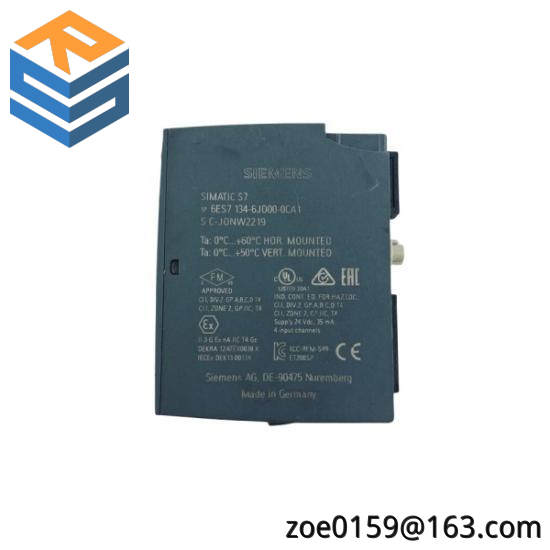 Siemens 6ES7 134-6JD00-0CA1  Analog Input Module