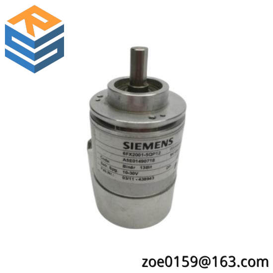 SIEMENS 6FX2001-5QP12 ENCODER ABS 13 BIT CLAMP