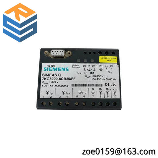 SIEMENS 7KG8000-8AB20/FF Ff Profibus Module