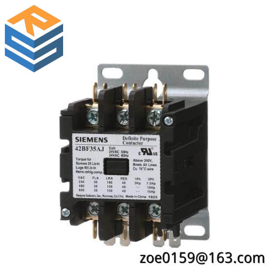Siemens Furnas 42BF35AF Definite Purpose Contactor