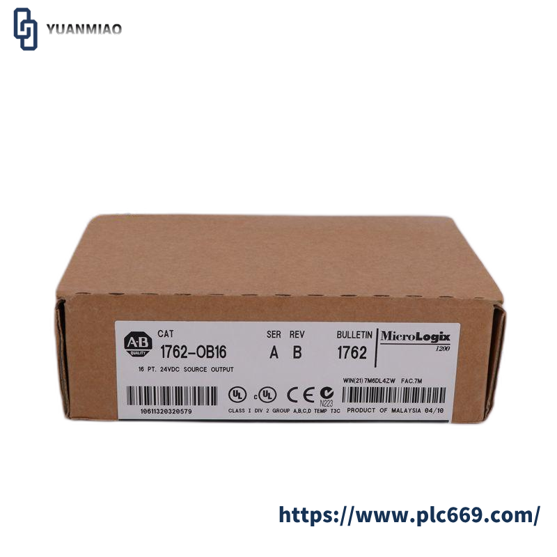 AB 1762-OB16 MicroLogix 16 Point D/O Module