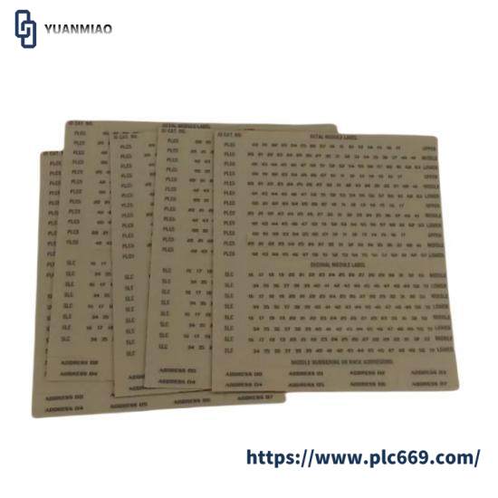 1794-LBL Flex I/O Terminal Base Label Kit