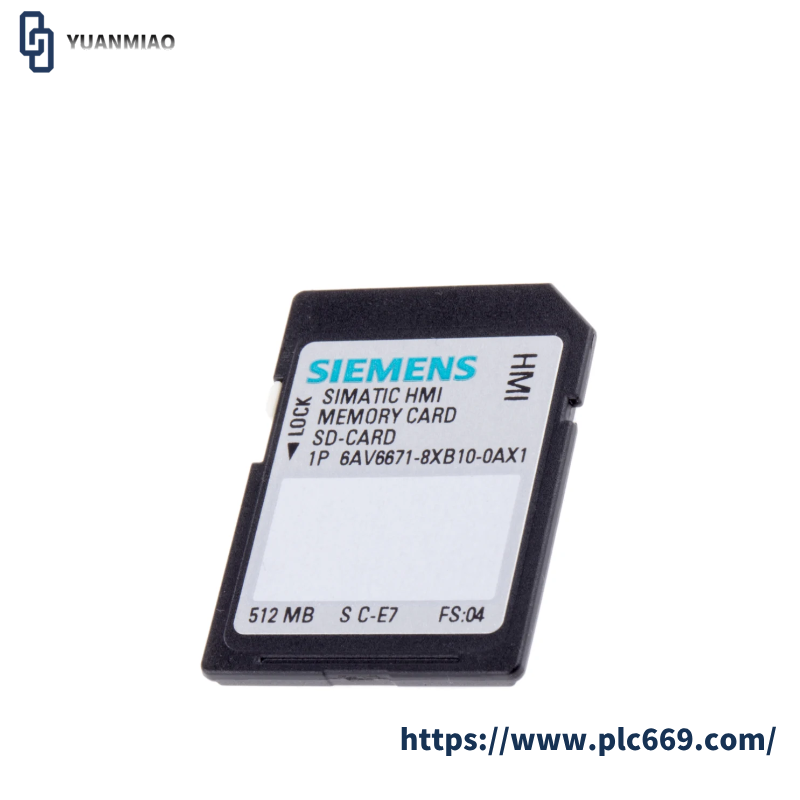 SIEMENS 6AV6671-8XB10-0AX1 SIMATIC SD memory card