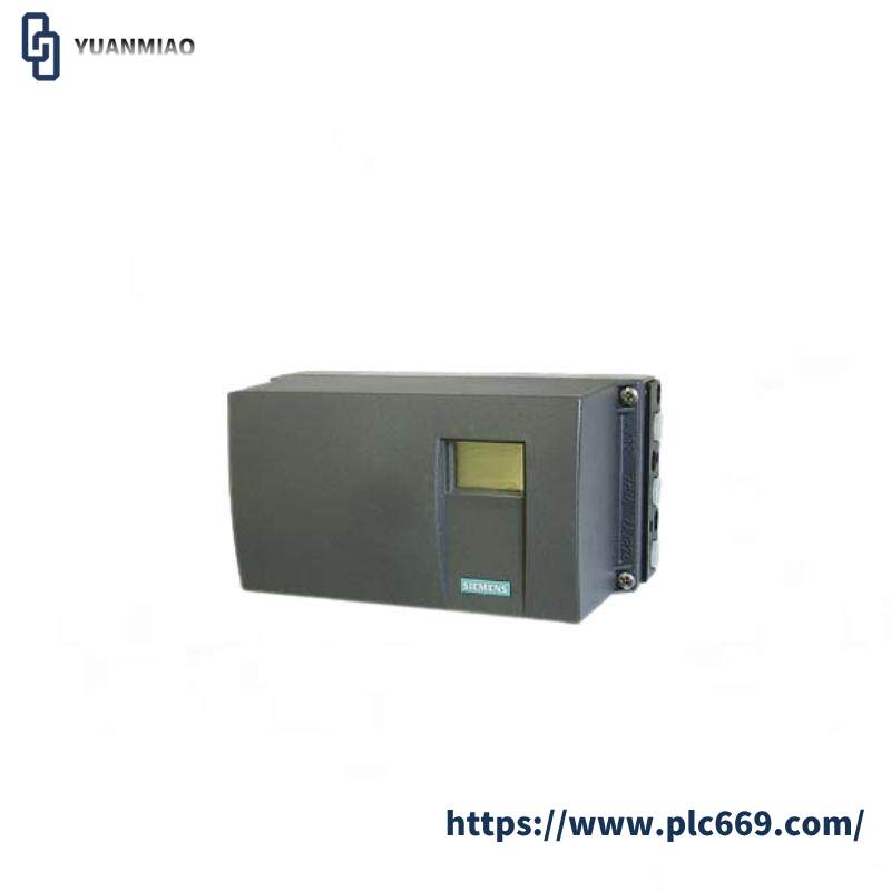 SIEMENS 6DR52100EG000AA0 Electropneumatic Positioner