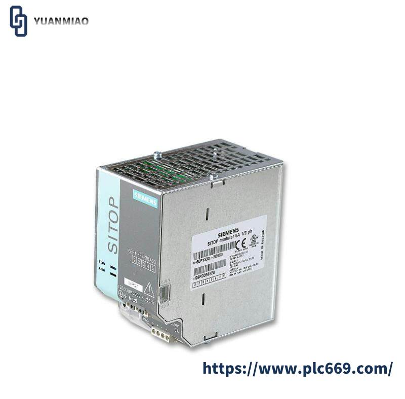 SIEMENS 6EP1 334-3BA00 SITOP Power Supply