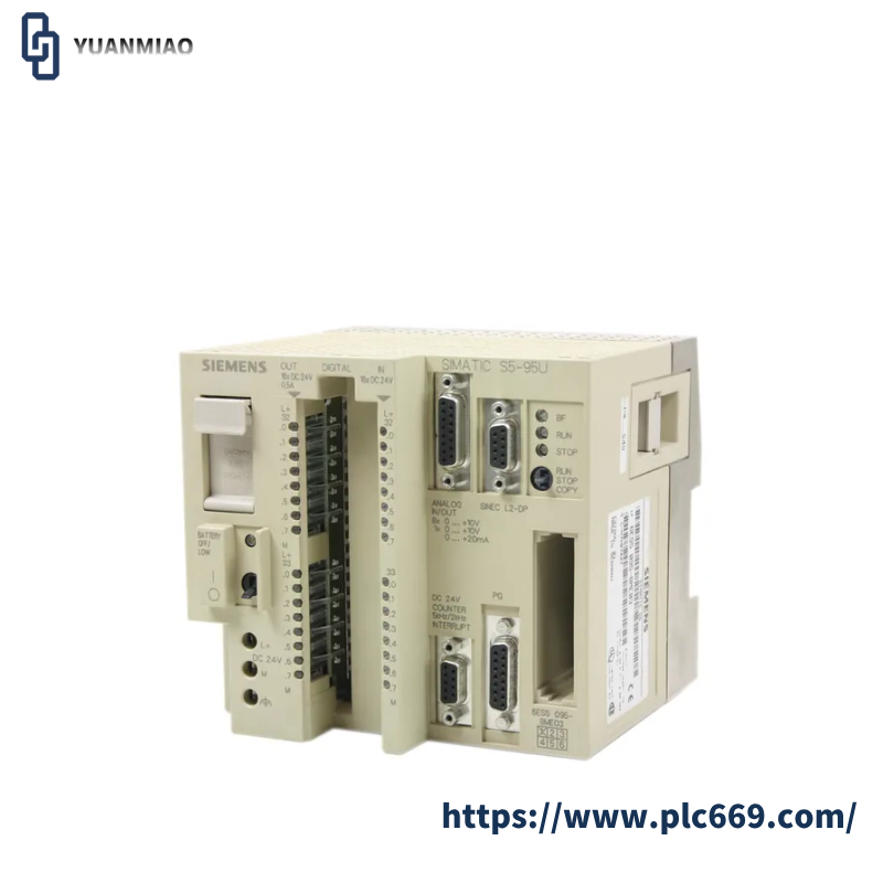 SIEMENS 6ES5095-8ME03 S5-95U Central Unit