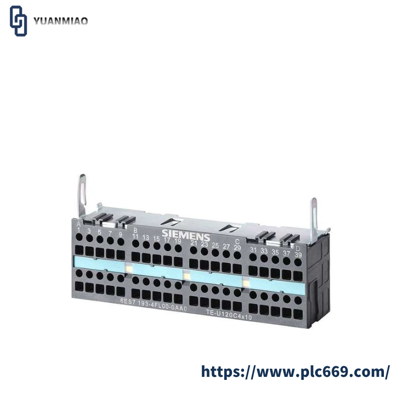 SIEMENS 6ES7193-4FL00-0AA0 Add-on terminal 3-wire