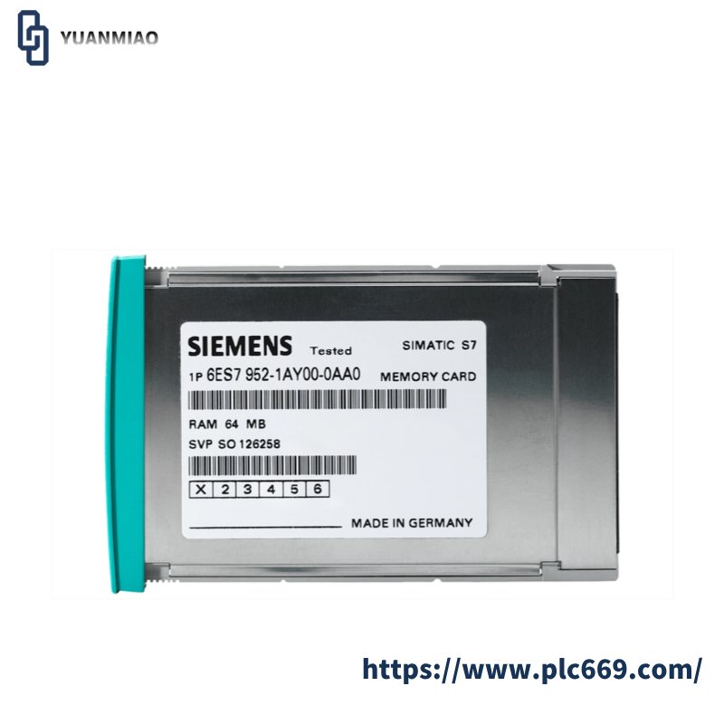 SIEMENS 6ES7952-1KK00-0AA0 MEMORY CARD