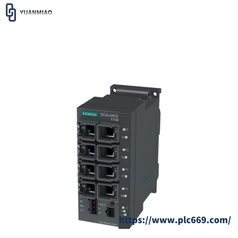 SIEMENS 6GK5108-0BA00-2AA3 SCALANCE X108