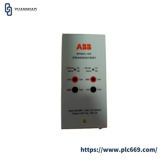 ABB 2VAA008281R001  Power Supply