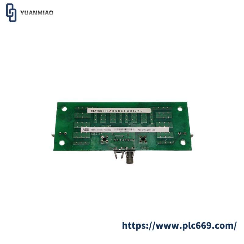 ABB 3BHE009017R0102 XV C724BE Vlscd-board