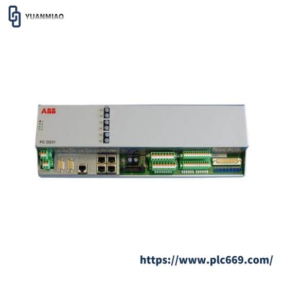 ABB 3BHE025541R0101 PCD231B  Exciter Control Module