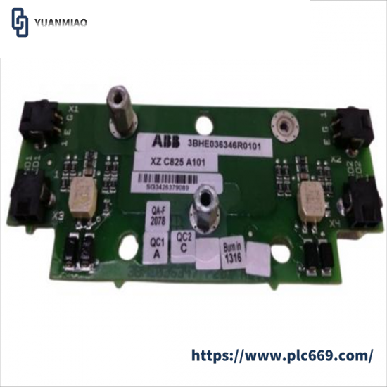 ABB 3BHE036346R0101 XZ C825 A101 Card