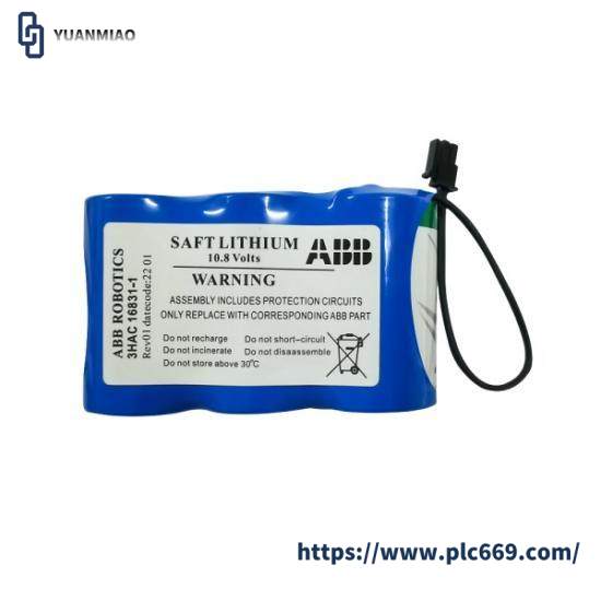 ABB 3HAC16831-1 10.8V 3HAC13150-1 Battery Pack