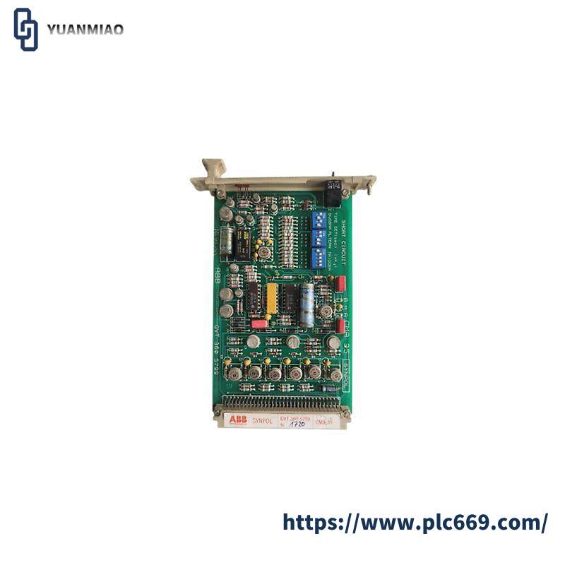 ABB CMA35 GVT3605799 Short Circuit Card