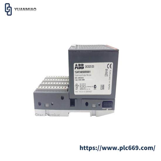 ABB DC523 D3 1SAP240500R0001 DIGITAL INPUT OUPUT MODULE